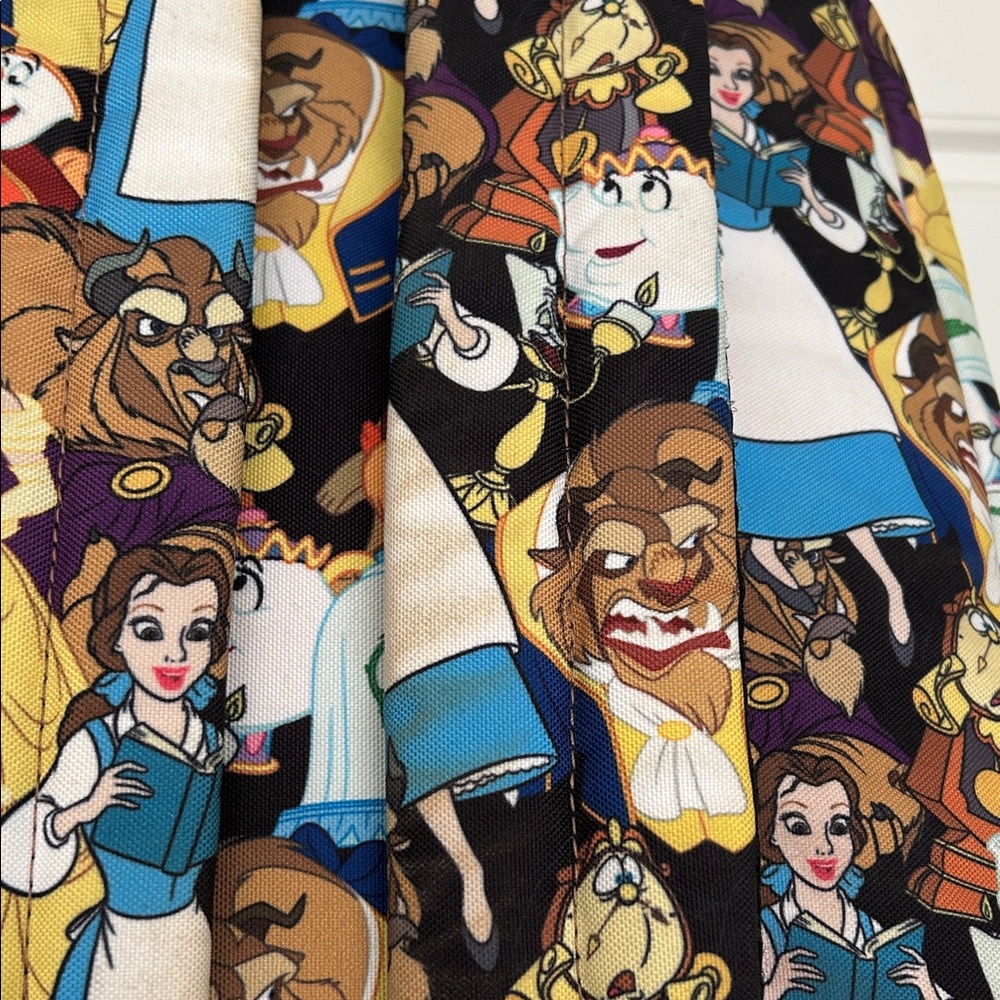Loungefly Beauty and the Beast Character Print Backpack - Picture 3 of 6